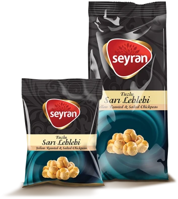 Kavrulmuş Tuzlu Sarı Leblebi paketi